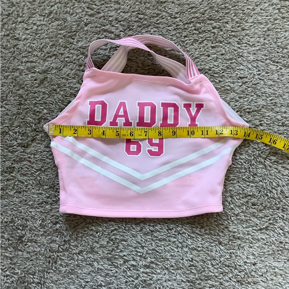 Pink Trickz N' Treatz His Favorite Cheerleader Costume - Picture 13 of 16